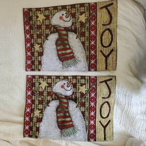 🛍️BUNDLE ONLY ITEM🛍️ 2 Holiday Placemats